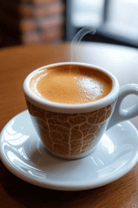 Cute ceramic espresso cup