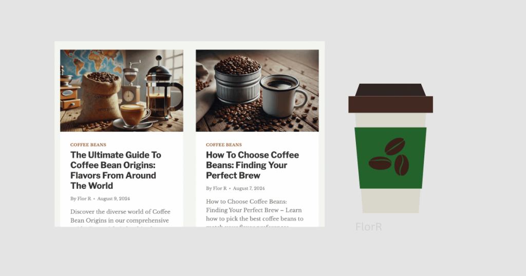 Design Your Blog for Coffee Lovers