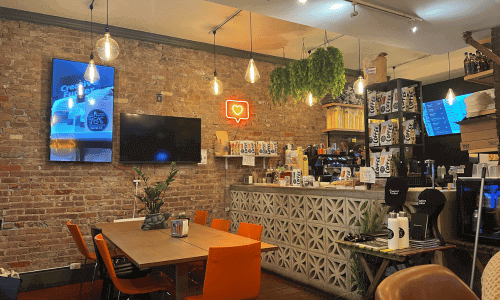 787 Coffee – West Village Interior with Puerto Rican Flair 787 Coffee – West Village Interior with Puerto Rican Flair