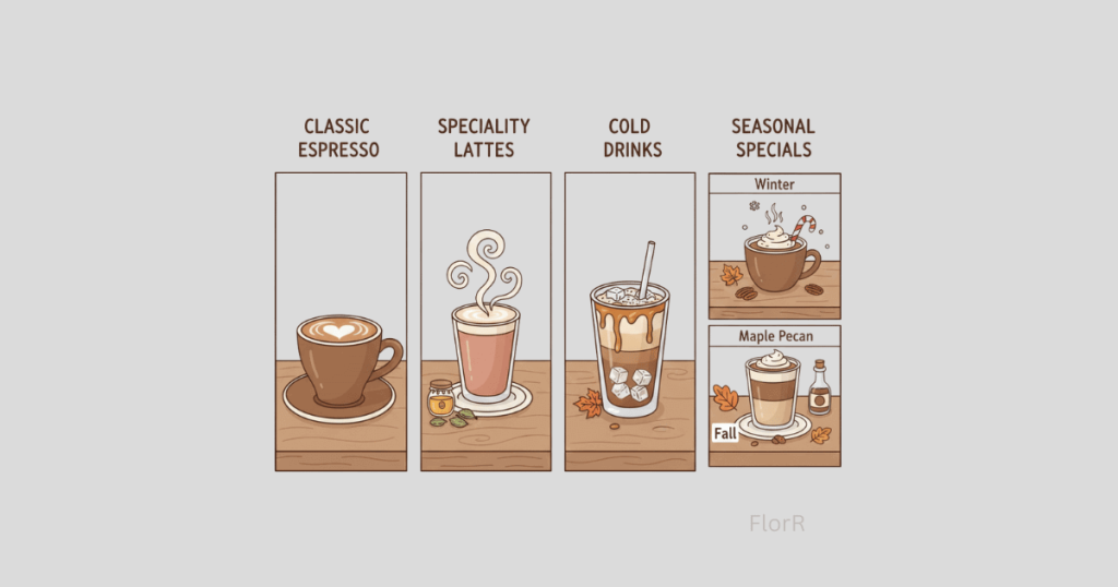 Descriptions for Different Types of Drinks