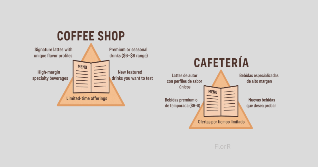 How to Apply the Golden Triangle to Your Coffee Shop Menu How to Apply the Golden Triangle to Your Coffee Shop Menu