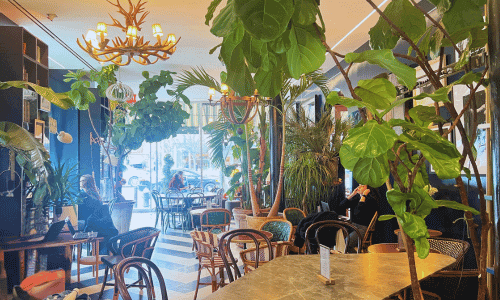 Hungry Ghost Coffee Bleecker Street | West Village Café 31 Inside Cafe Flor Chelsea 1 1 1 1