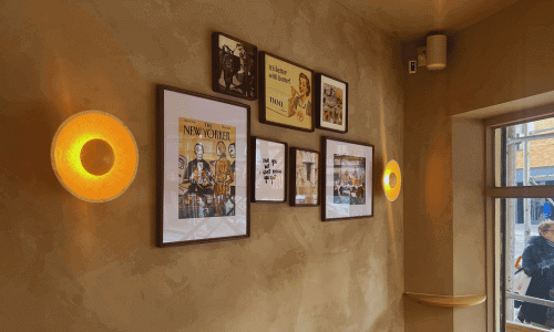 Noa a Cafe West Village Interior Wall Art 1 1 1 1