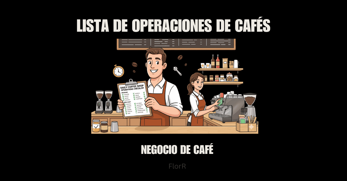 Por Qué Cada Cafetería Necesita una Lista de Operaciones Diarias