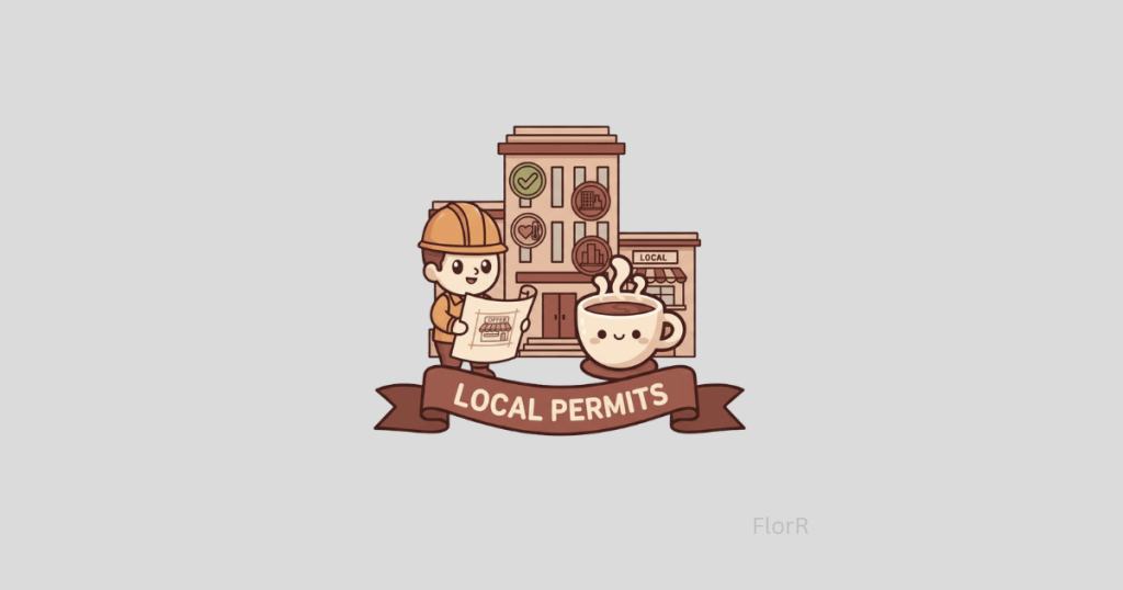 Local Health and Building Permits to Open a Coffee Shop