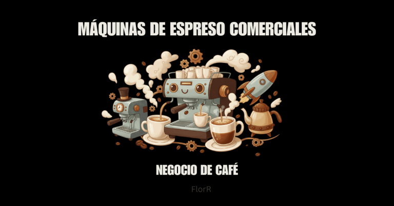 máquinas de espresso comerciales