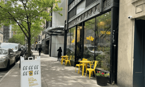 787 Coffee Chelsea – Best Puerto Rican Coffee NYC 1 street view outside 787 Coffee Chelsea near Madison Square Garden and Macy’s New York City