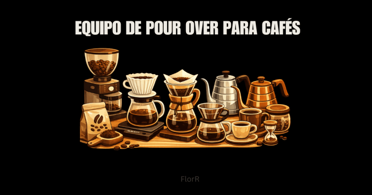 equipo de pour over para cafeterías