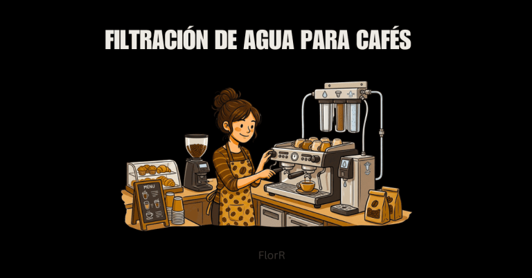 filtración de agua para cafeterías