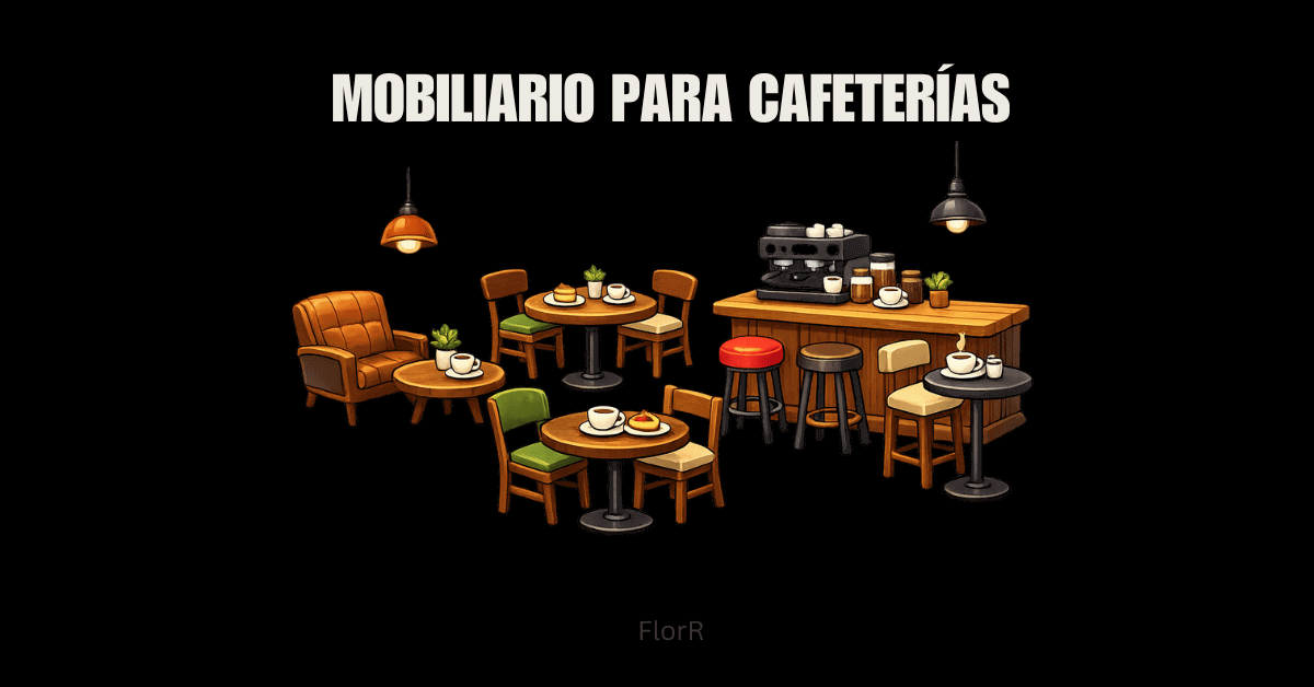 mobiliario para cafeterías